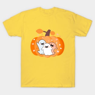 Cute Ghosts - Halloween T-Shirt